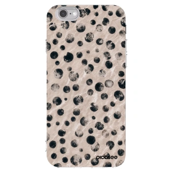 Picasee husă transparentă din silicon pentru Apple iPhone 6/6S - Inked