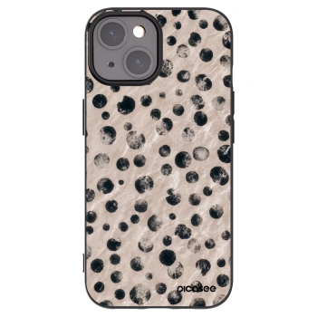 Picasee husă neagră din silicon pentru Apple iPhone 15 - Inked