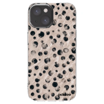 Picasee husă transparentă din silicon pentru Apple iPhone 15 - Inked