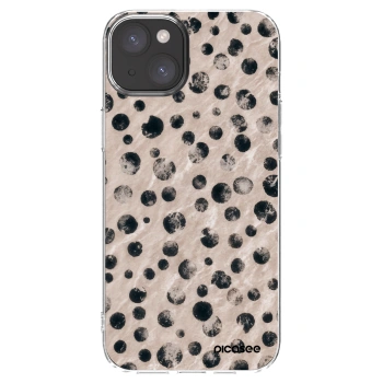 Picasee husă transparentă din silicon pentru Apple iPhone 15 Plus - Inked