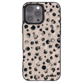 Picasee husă neagră din silicon pentru Apple iPhone 16 Pro Max - Inked