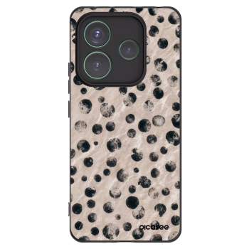 Picasee husă neagră din silicon pentru Xiaomi Redmi Note 14 5G - Inked