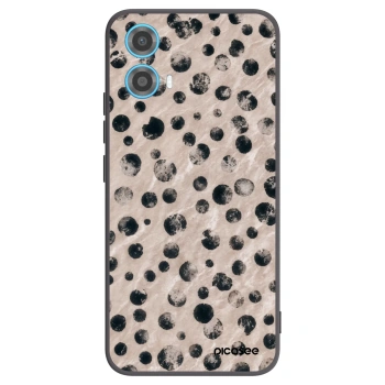 Picasee husă neagră din silicon pentru Motorola Moto G34 5G - Inked