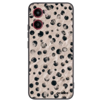 Picasee husă neagră din silicon pentru Motorola Moto G05 - Inked