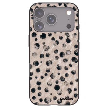 Picasee husă neagră din silicon pentru Apple iPhone 17 Pro - Inked