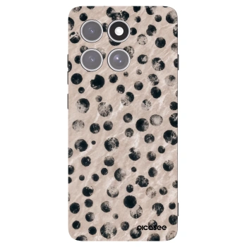 Picasee husă neagră din silicon pentru Motorola Edge 60 Pro - Inked