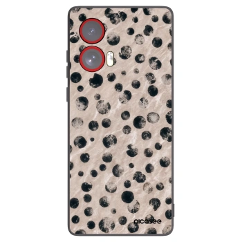 Picasee husă neagră din silicon pentru Motorola Edge 50 Fusion - Inked