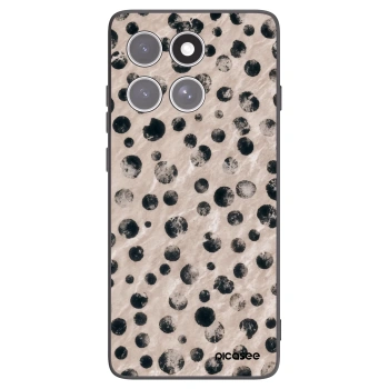 Picasee husă neagră din silicon pentru Motorola Edge 60 Fusion - Inked