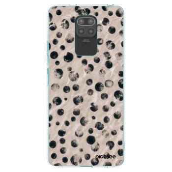 Picasee husă neagră din silicon pentru Xiaomi Redmi Note 9 - Inked