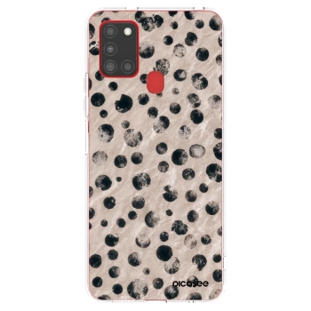 Picasee husă transparentă din silicon pentru Samsung Galaxy A21s - Inked