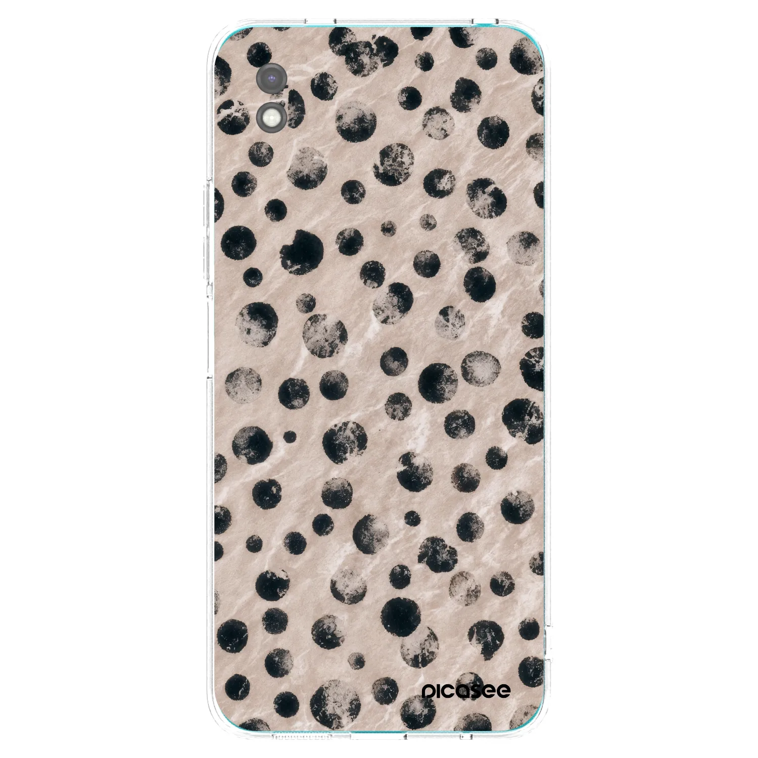 Picasee husă neagră din silicon pentru Xiaomi Redmi 9A - Inked