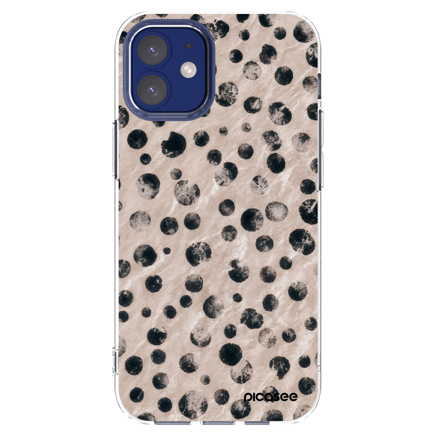 Picasee husă transparentă din silicon pentru Apple iPhone 12 mini - Inked