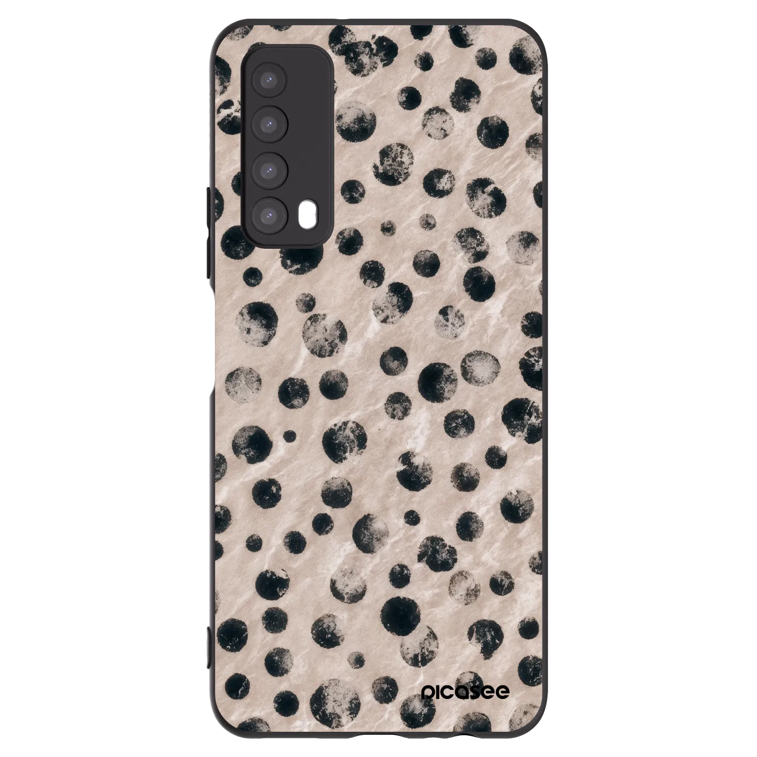 Picasee husă neagră din silicon pentru Huawei P Smart 2021 - Inked