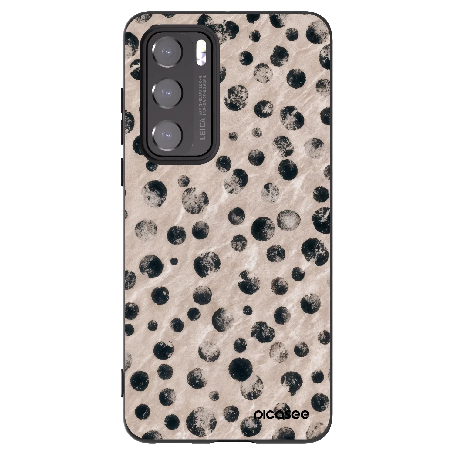 Picasee husă neagră din silicon pentru Huawei P40 - Inked