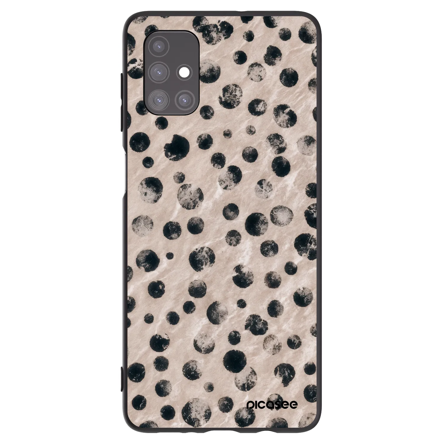 Picasee husă neagră din silicon pentru Samsung Galaxy M51 M515F - Inked