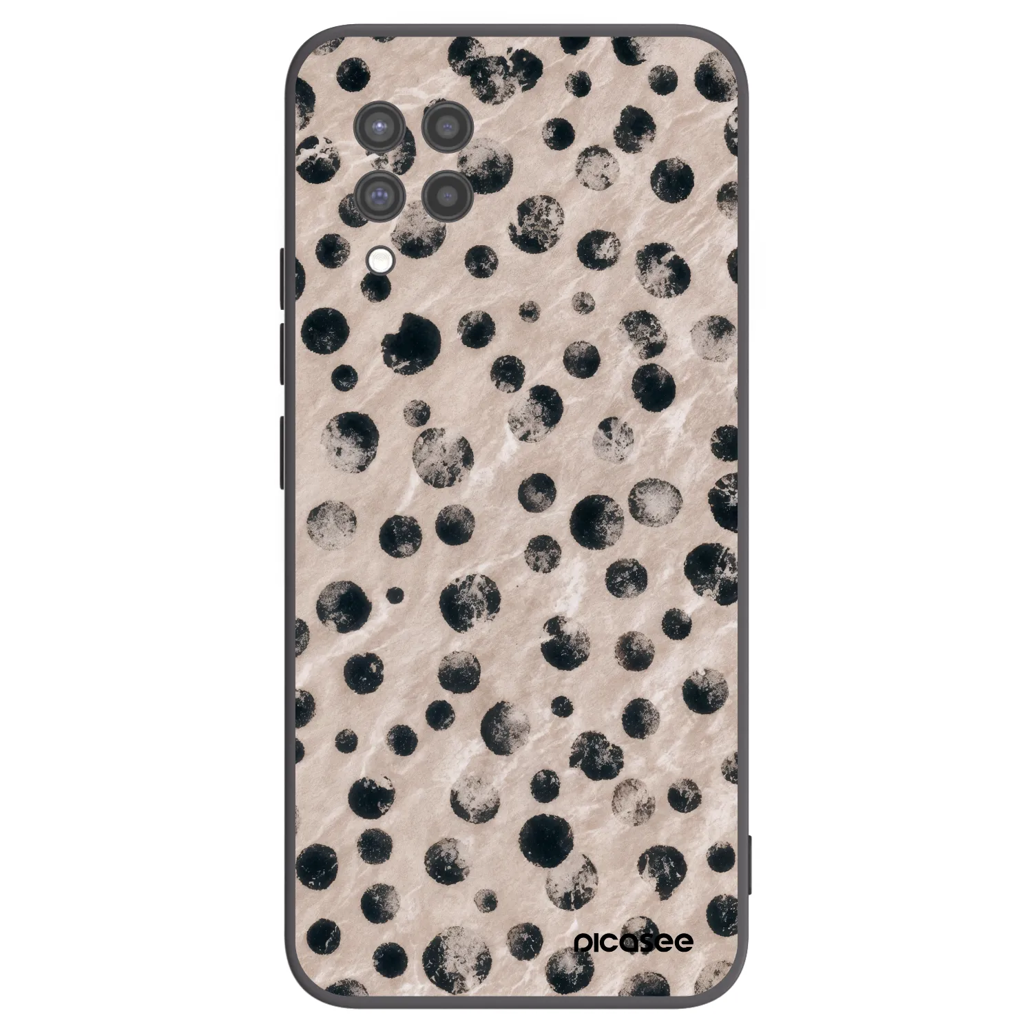 Picasee husă neagră din silicon pentru Samsung Galaxy A42 A426B - Inked