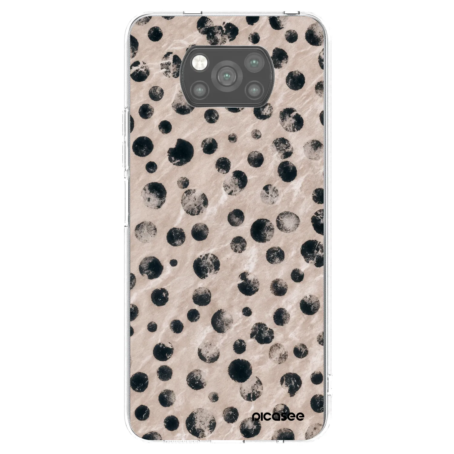 Picasee husă neagră din silicon pentru Xiaomi Poco X3 Pro - Inked