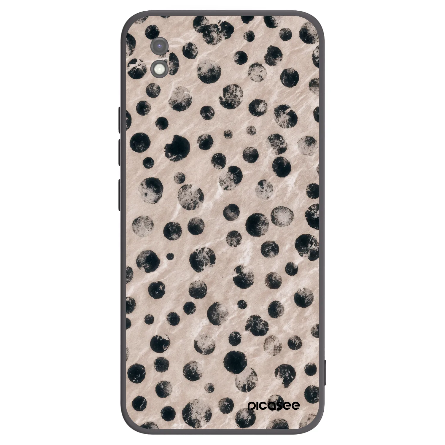 Picasee husă neagră din silicon pentru Xiaomi Redmi 9AT - Inked