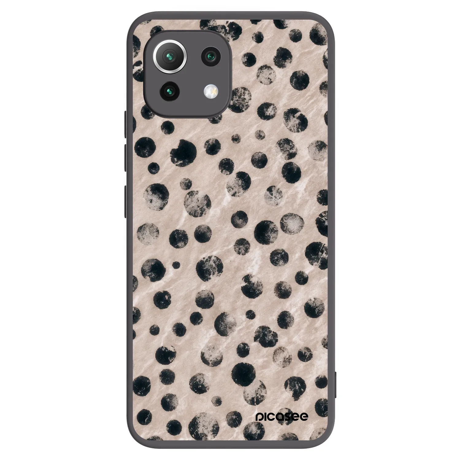 Picasee husă neagră din silicon pentru Xiaomi Mi 11 Lite - Inked