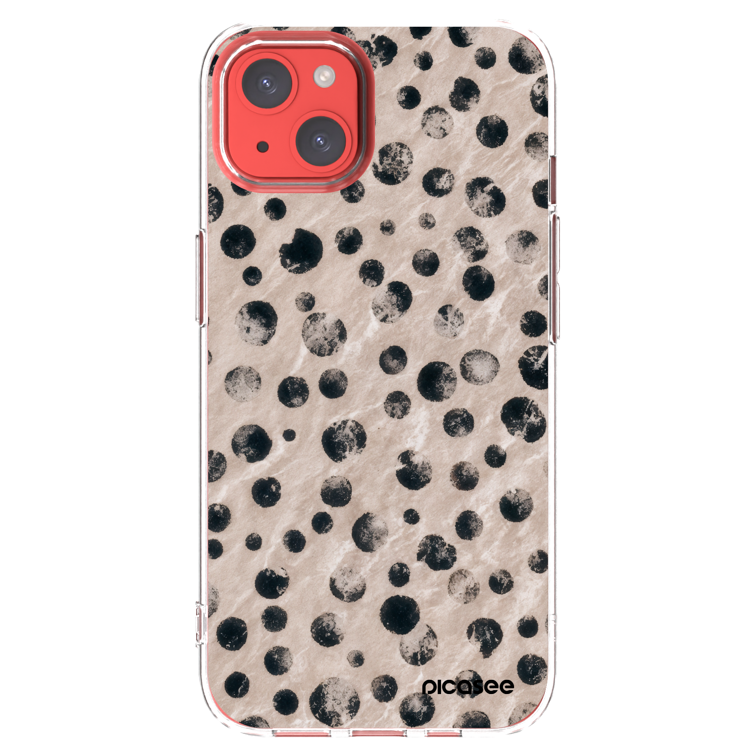 Picasee husă transparentă din silicon pentru Apple iPhone 13 - Inked