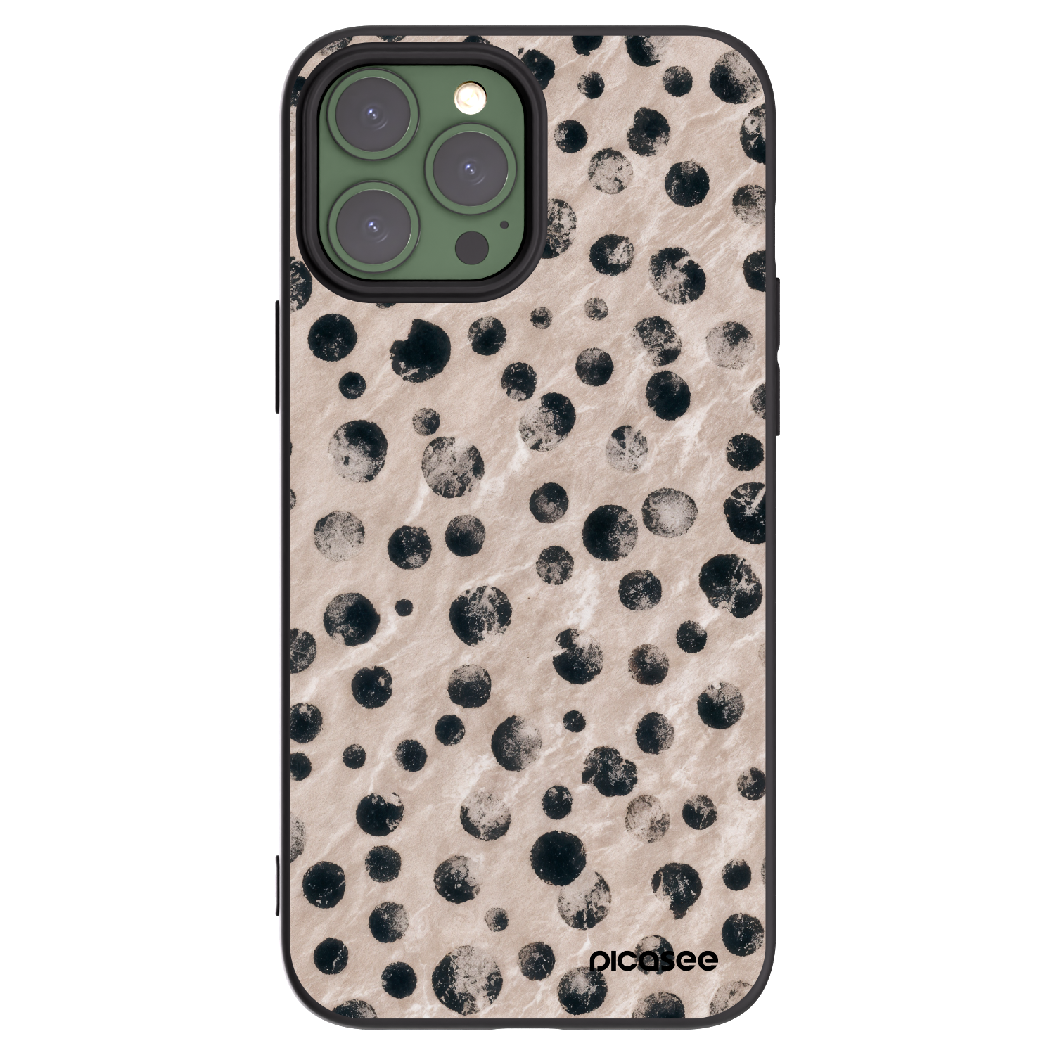 Picasee husă neagră din silicon pentru Apple iPhone 13 Pro Max - Inked