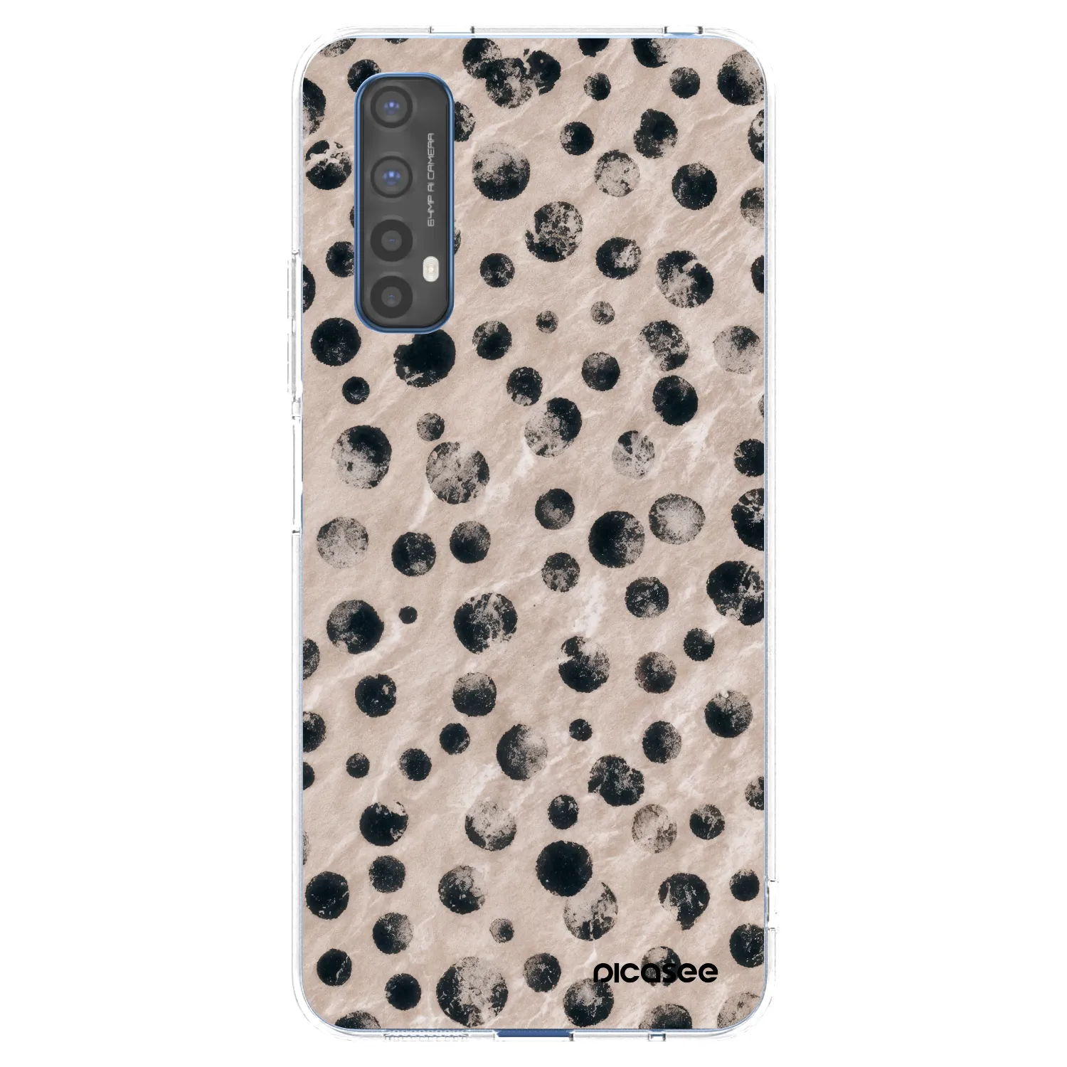 Picasee husă transparentă din silicon pentru Realme 7 - Inked