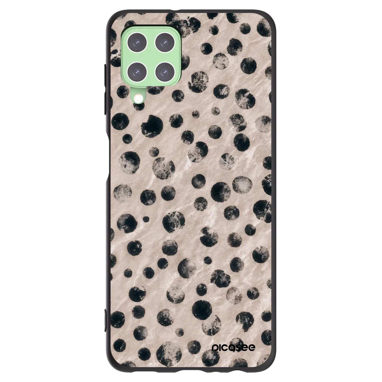 Picasee husă neagră din silicon pentru Samsung Galaxy A22 A225F 4G - Inked