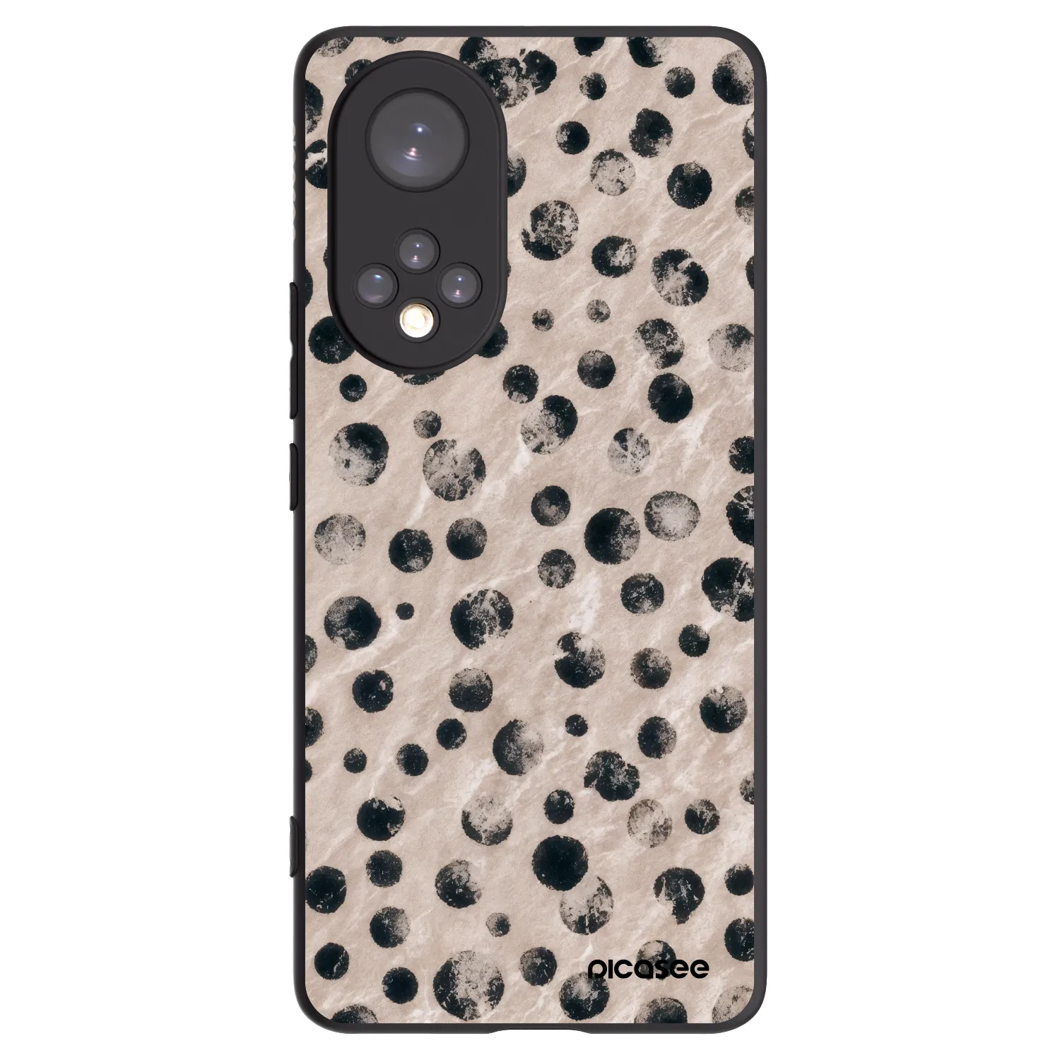 Picasee husă neagră din silicon pentru Huawei Nova 9 - Inked