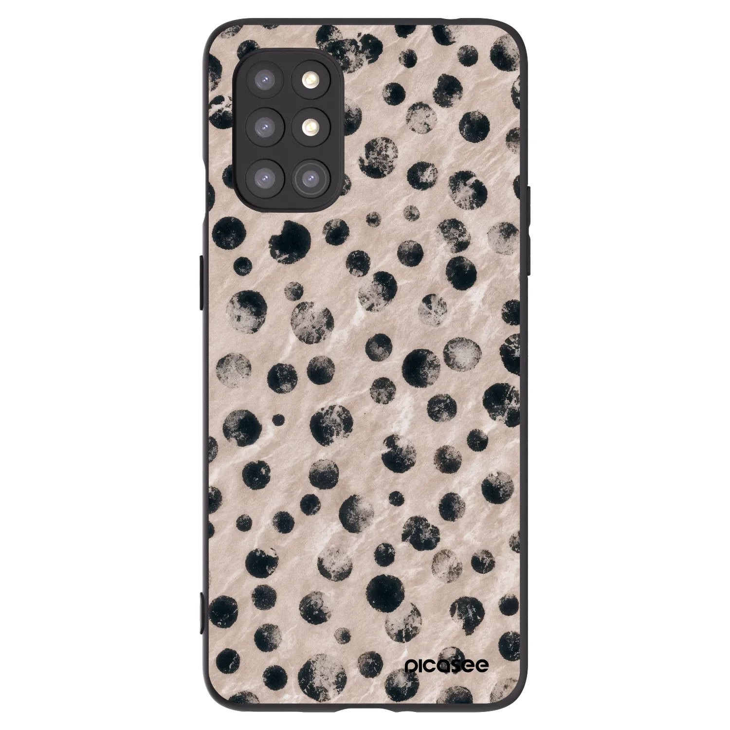 Picasee husă neagră din silicon pentru OnePlus 8T - Inked