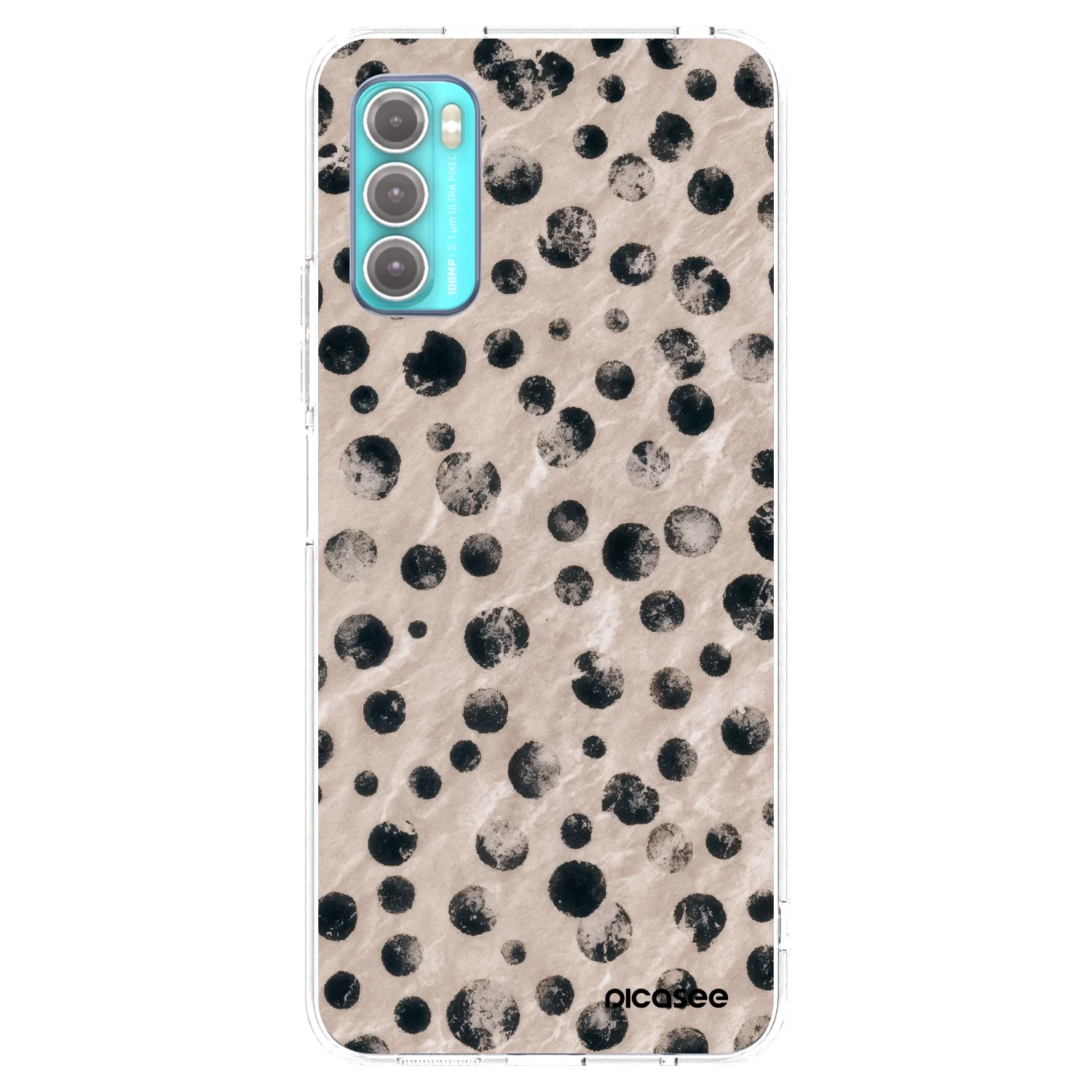 Picasee husă transparentă din silicon pentru Motorola Moto G60 - Inked