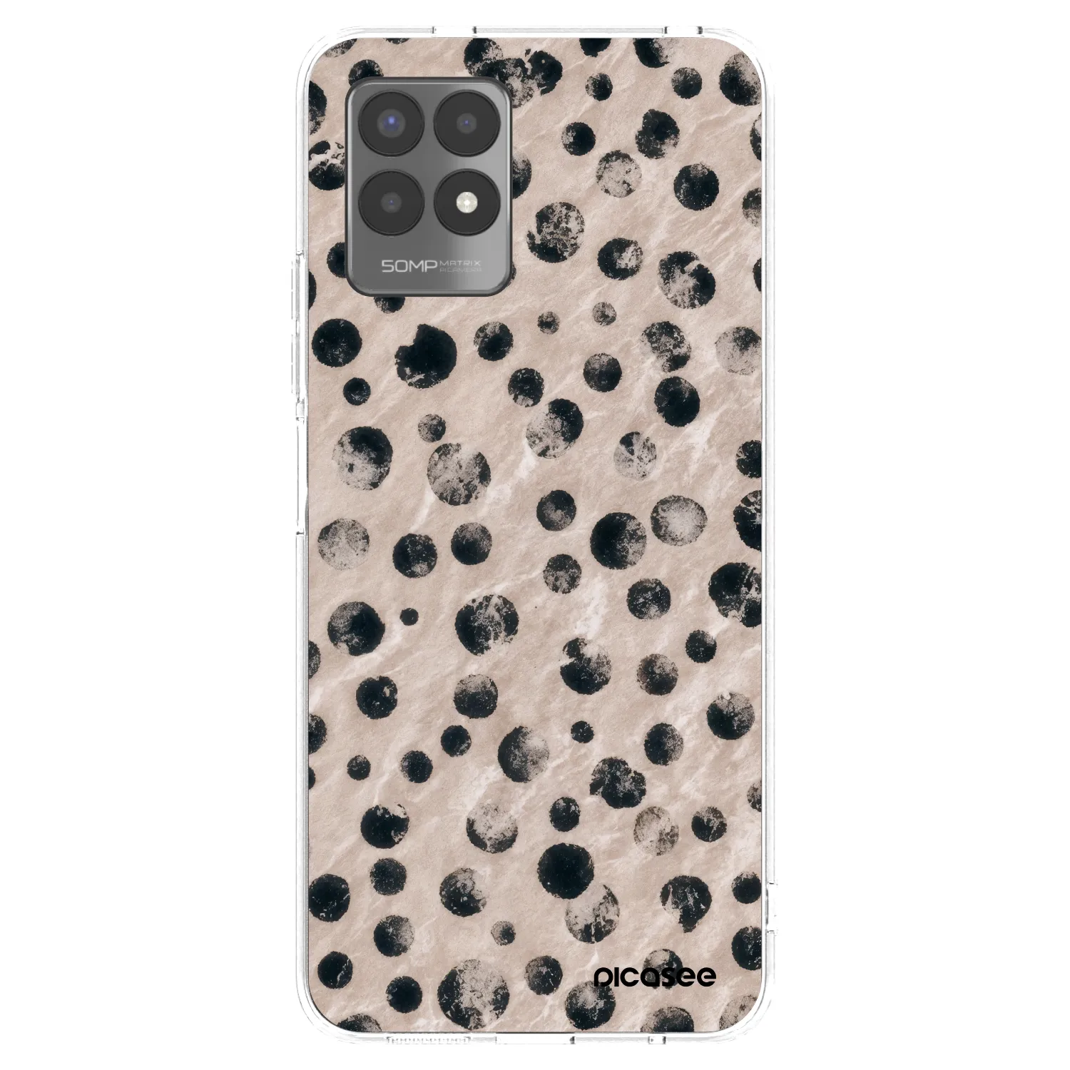 Picasee husă transparentă din silicon pentru Realme 8i - Inked