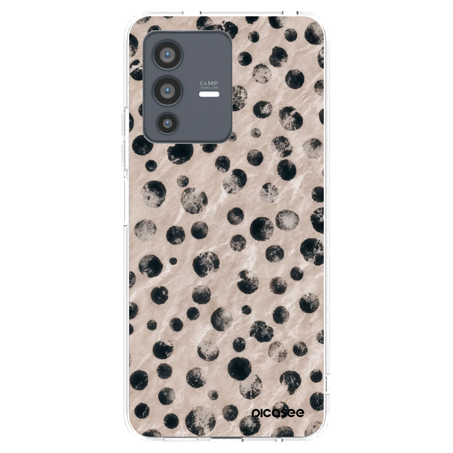 Picasee husă transparentă din silicon pentru Vivo V23 5G - Inked