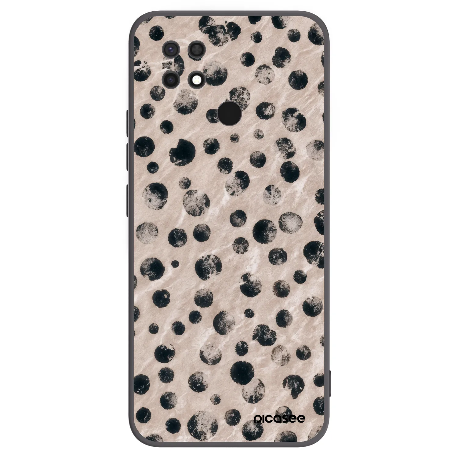 Picasee husă neagră din silicon pentru Xiaomi Redmi 10C - Inked