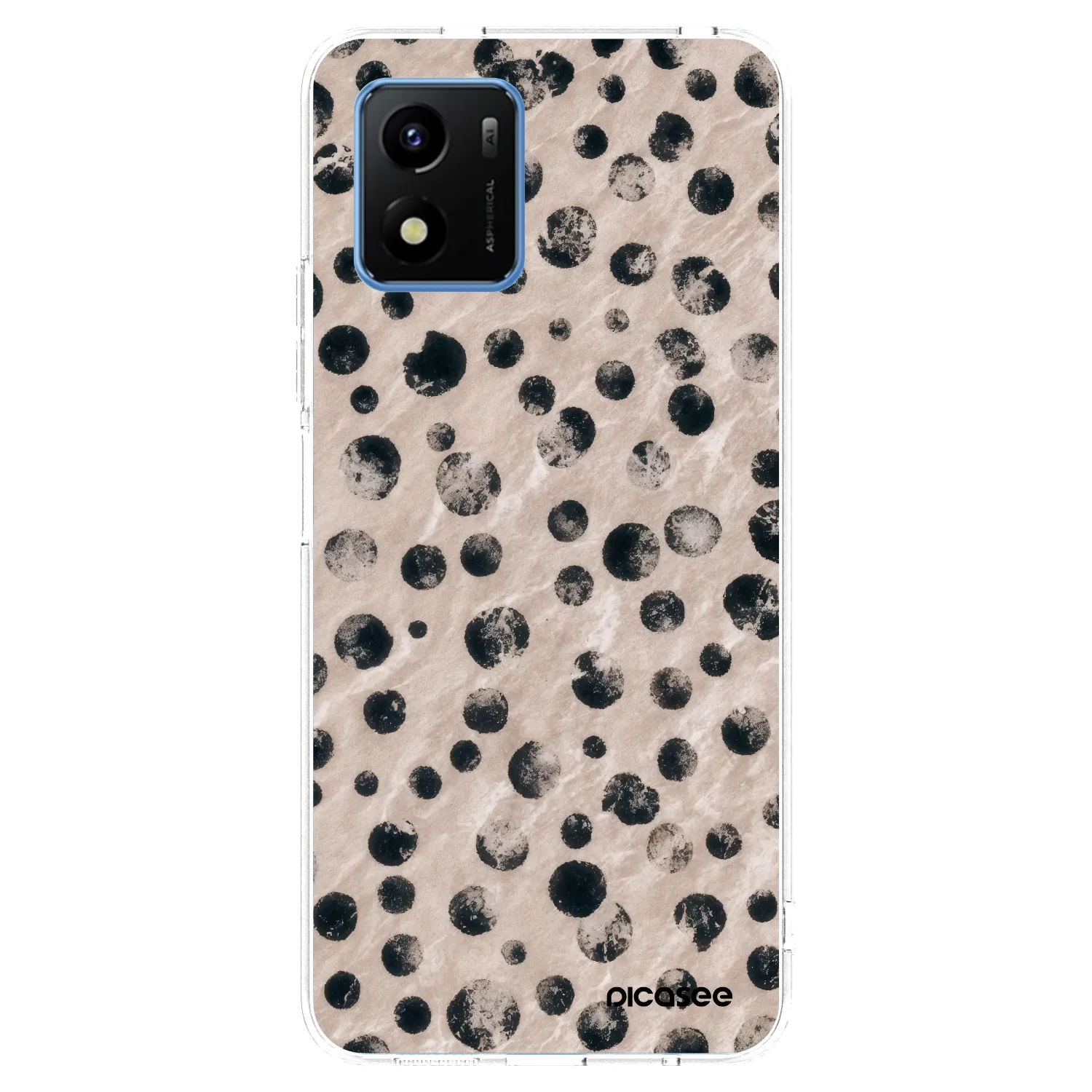 Picasee husă transparentă din silicon pentru Vivo Y01 - Inked