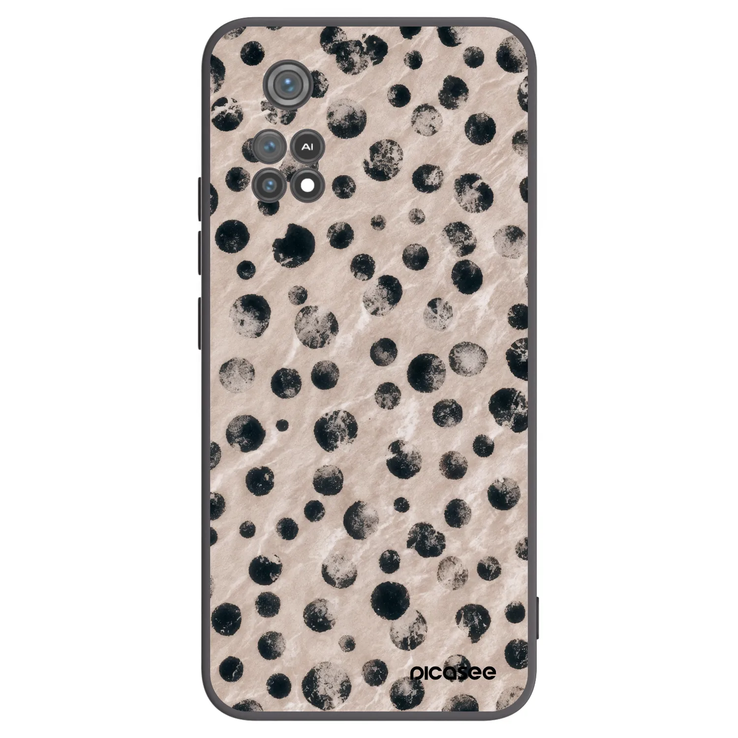 Picasee husă neagră din silicon pentru Xiaomi Poco M4 Pro - Inked