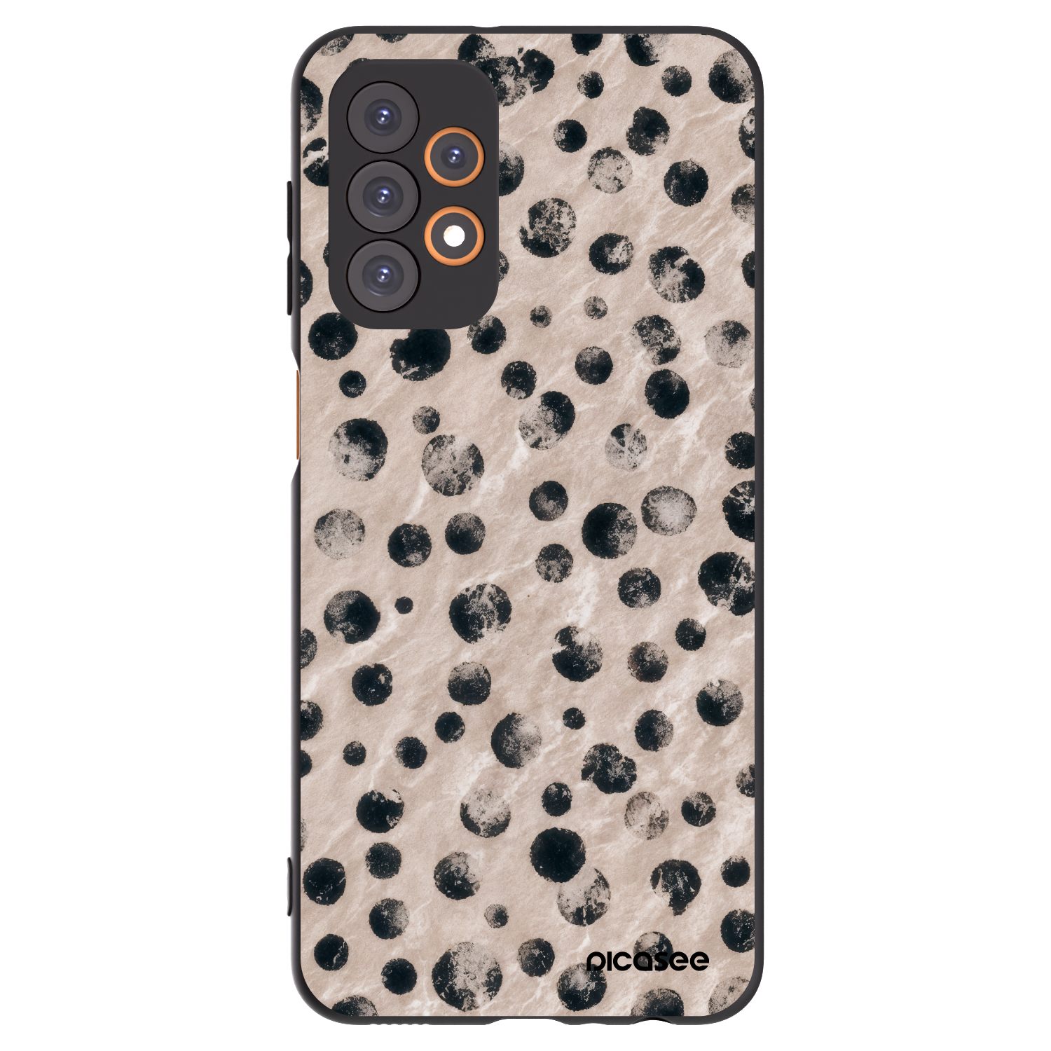 Picasee husă neagră din silicon pentru Samsung Galaxy A23 A235F 4G - Inked