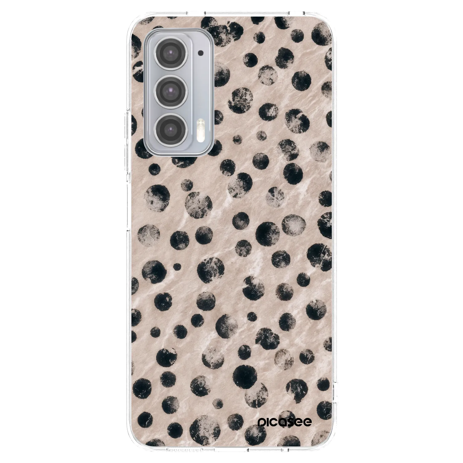 Picasee husă transparentă din silicon pentru Motorola Edge 20 - Inked