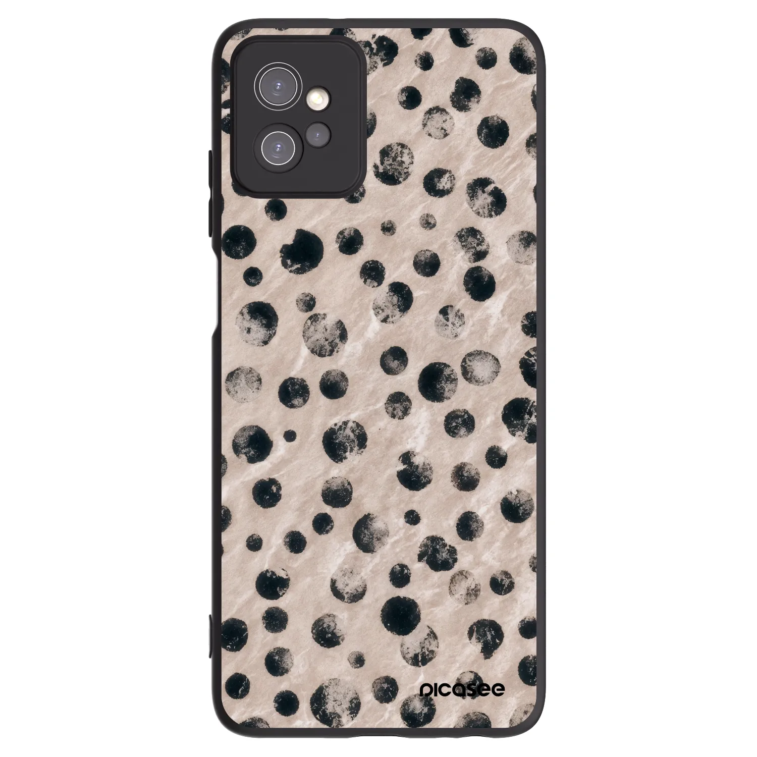 Picasee husă neagră din silicon pentru Motorola Moto G32 - Inked
