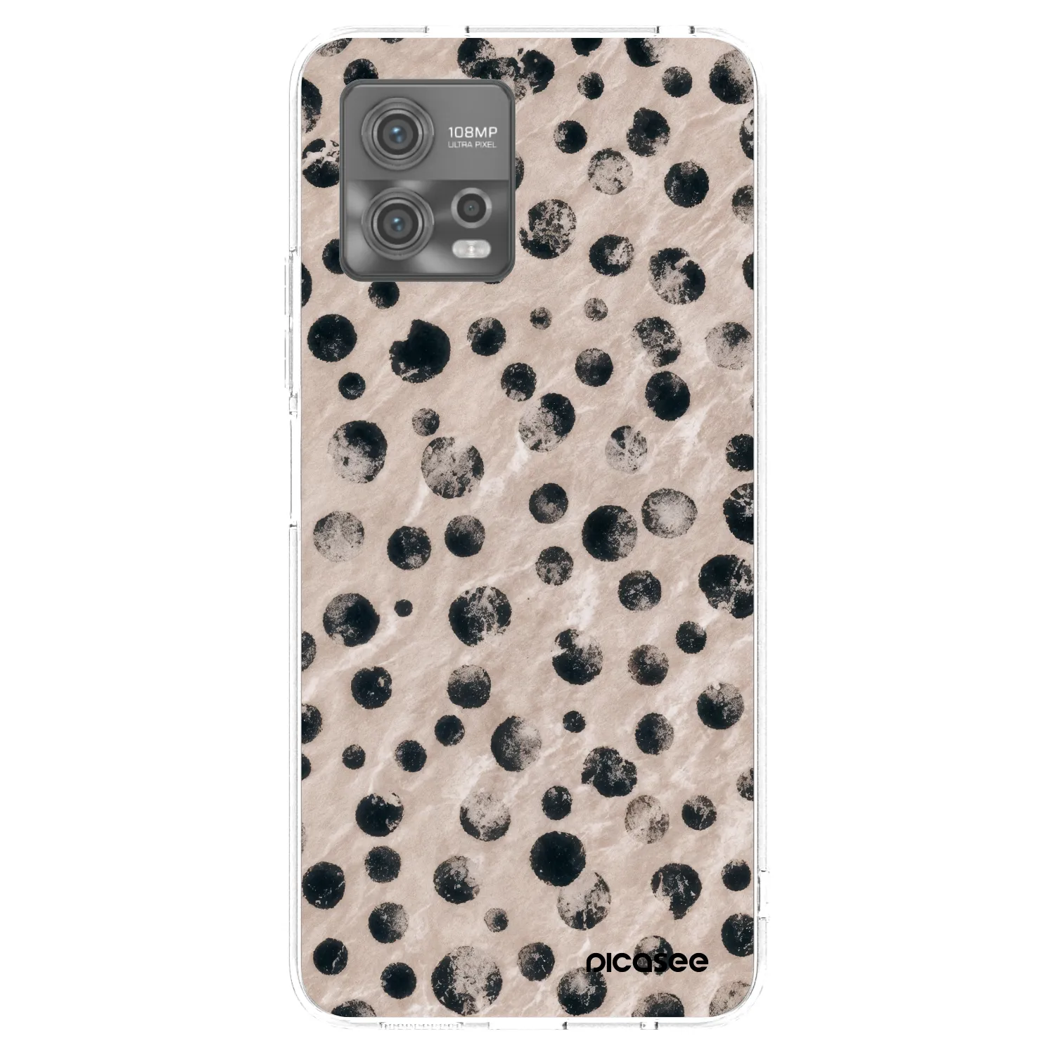 Picasee husă transparentă din silicon pentru Motorola Moto G72 - Inked
