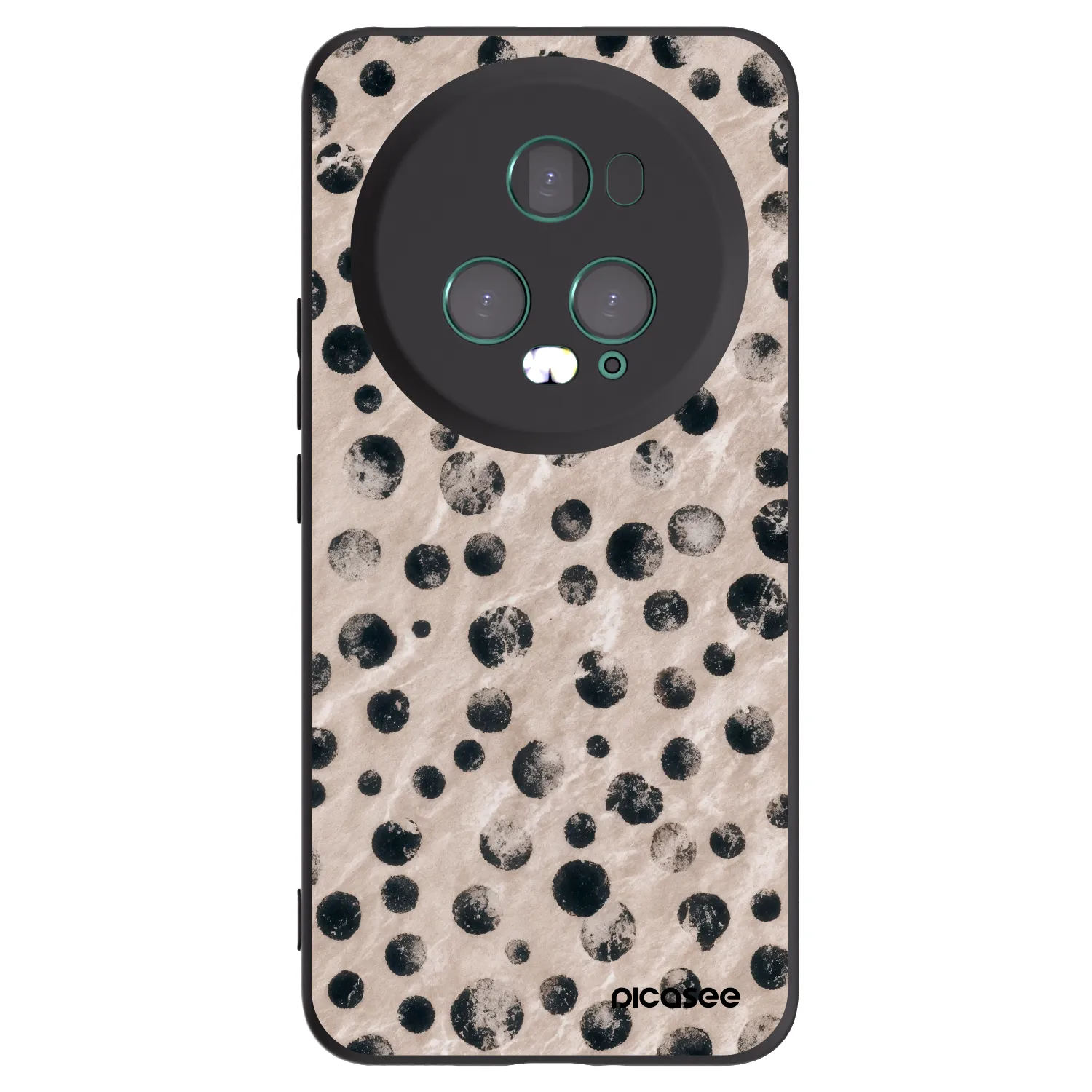 Picasee husă neagră din silicon pentru Honor Magic5 Pro - Inked