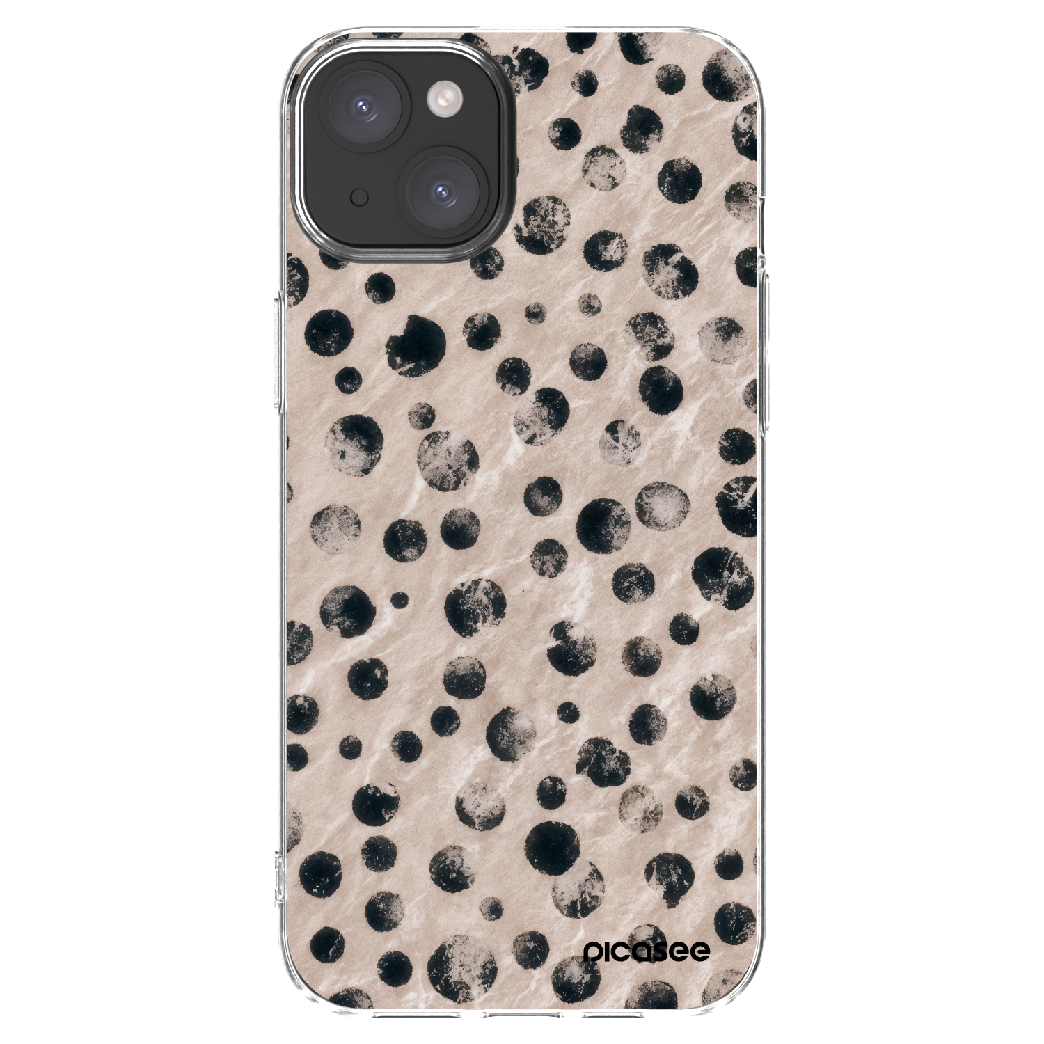 Picasee husă transparentă din silicon pentru Apple iPhone 15 Plus - Inked