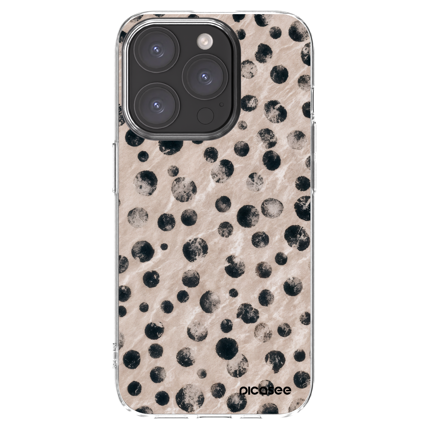 Picasee husă transparentă din silicon pentru Apple iPhone 15 Pro - Inked