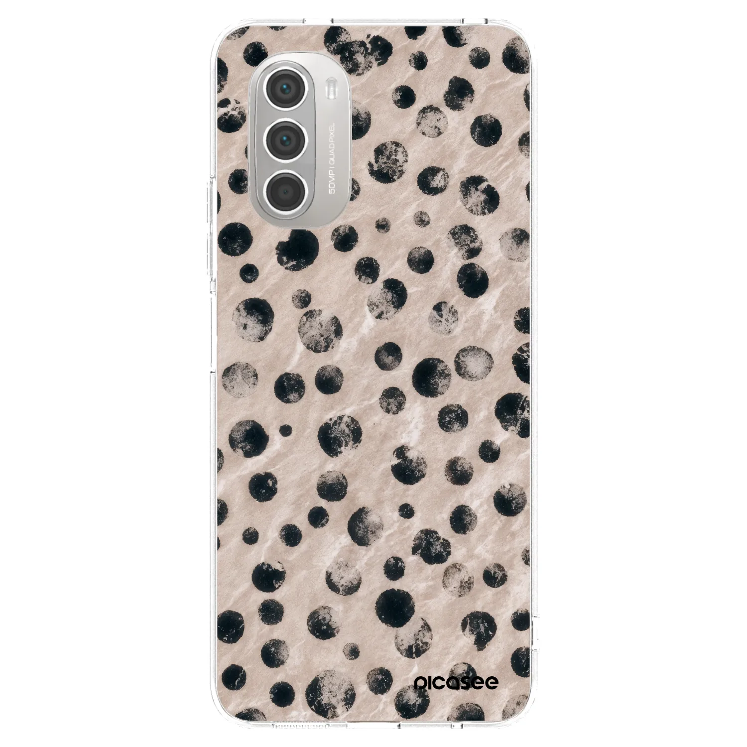 Picasee husă transparentă din silicon pentru Motorola Moto G51 - Inked