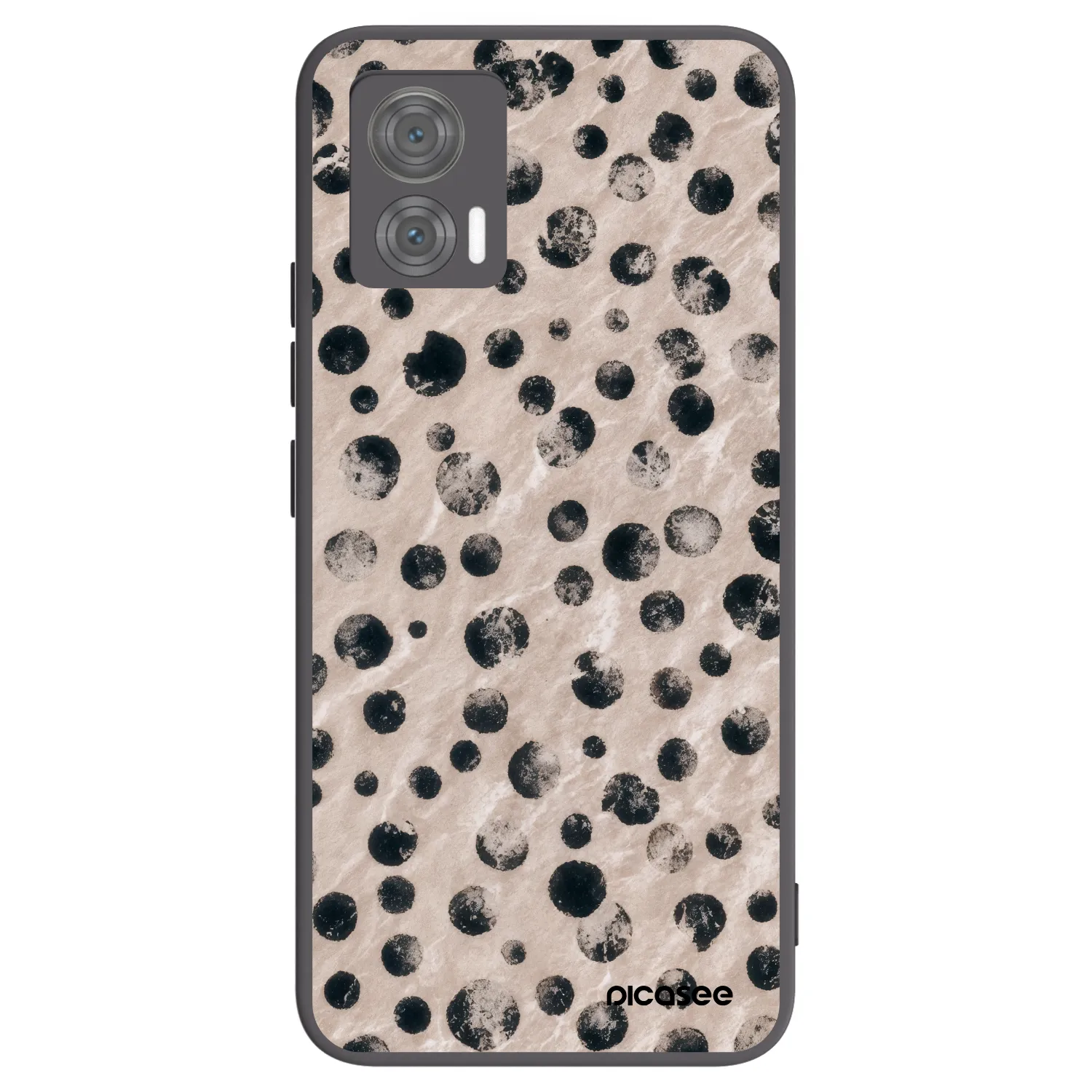 Picasee husă neagră din silicon pentru Motorola Edge 30 Neo - Inked