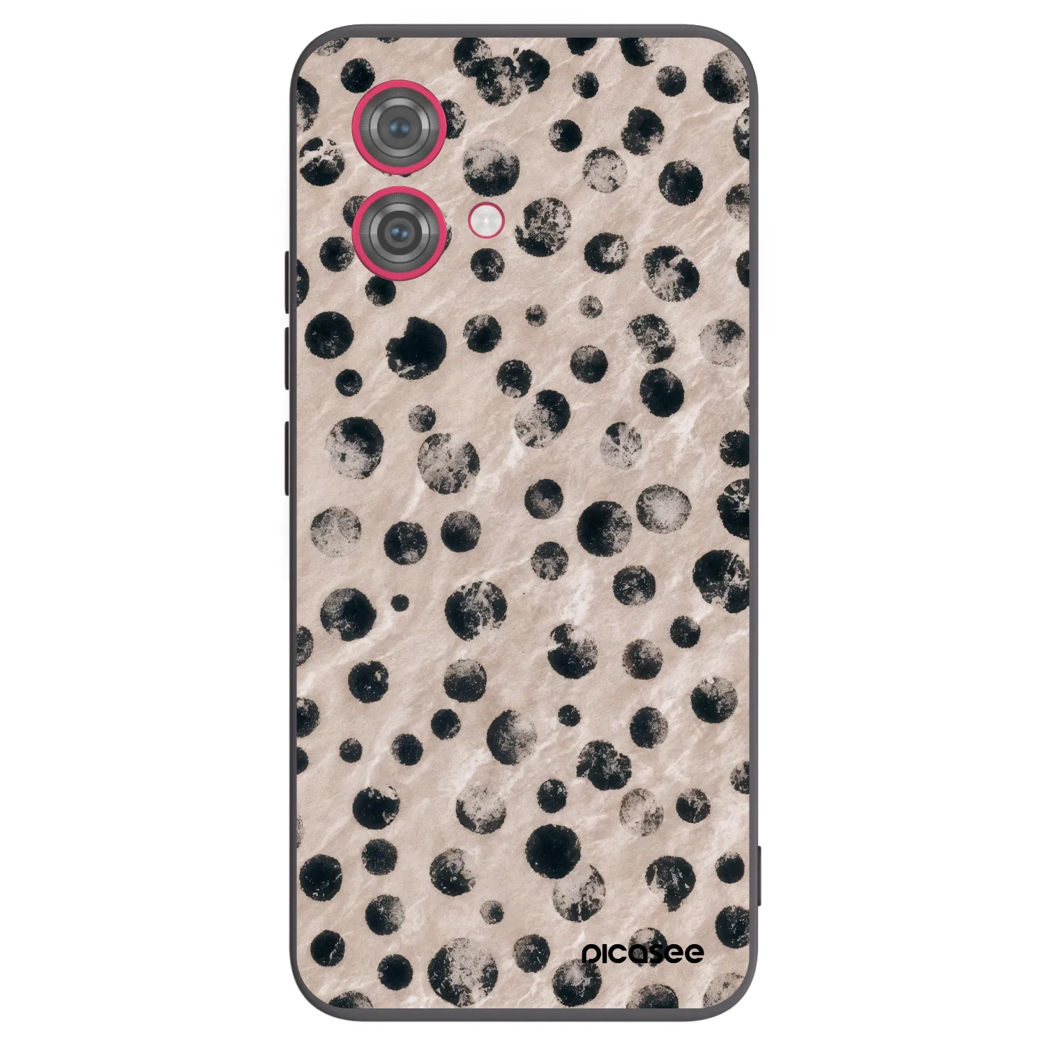 Picasee husă neagră din silicon pentru Motorola Moto G84 5G - Inked