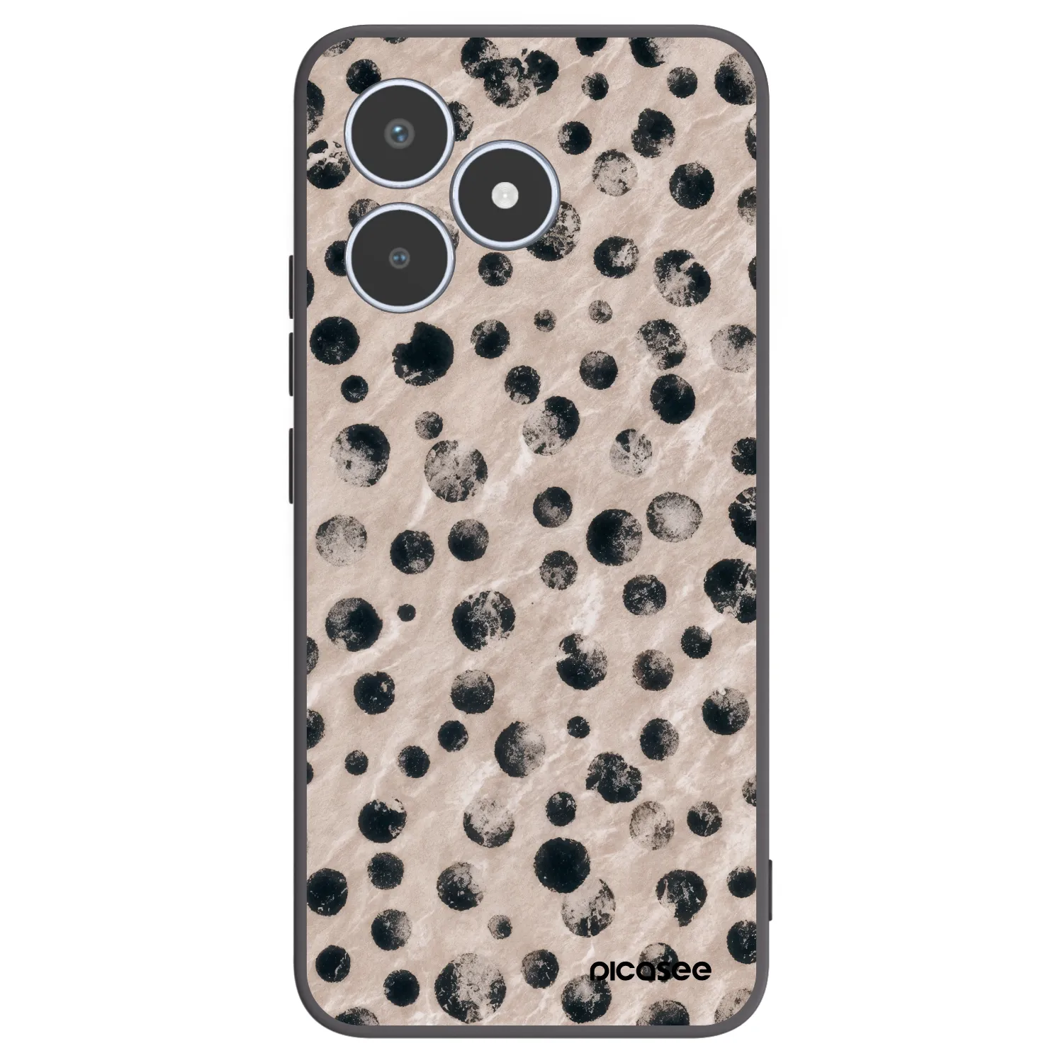 Picasee husă neagră din silicon pentru Realme C53 - Inked