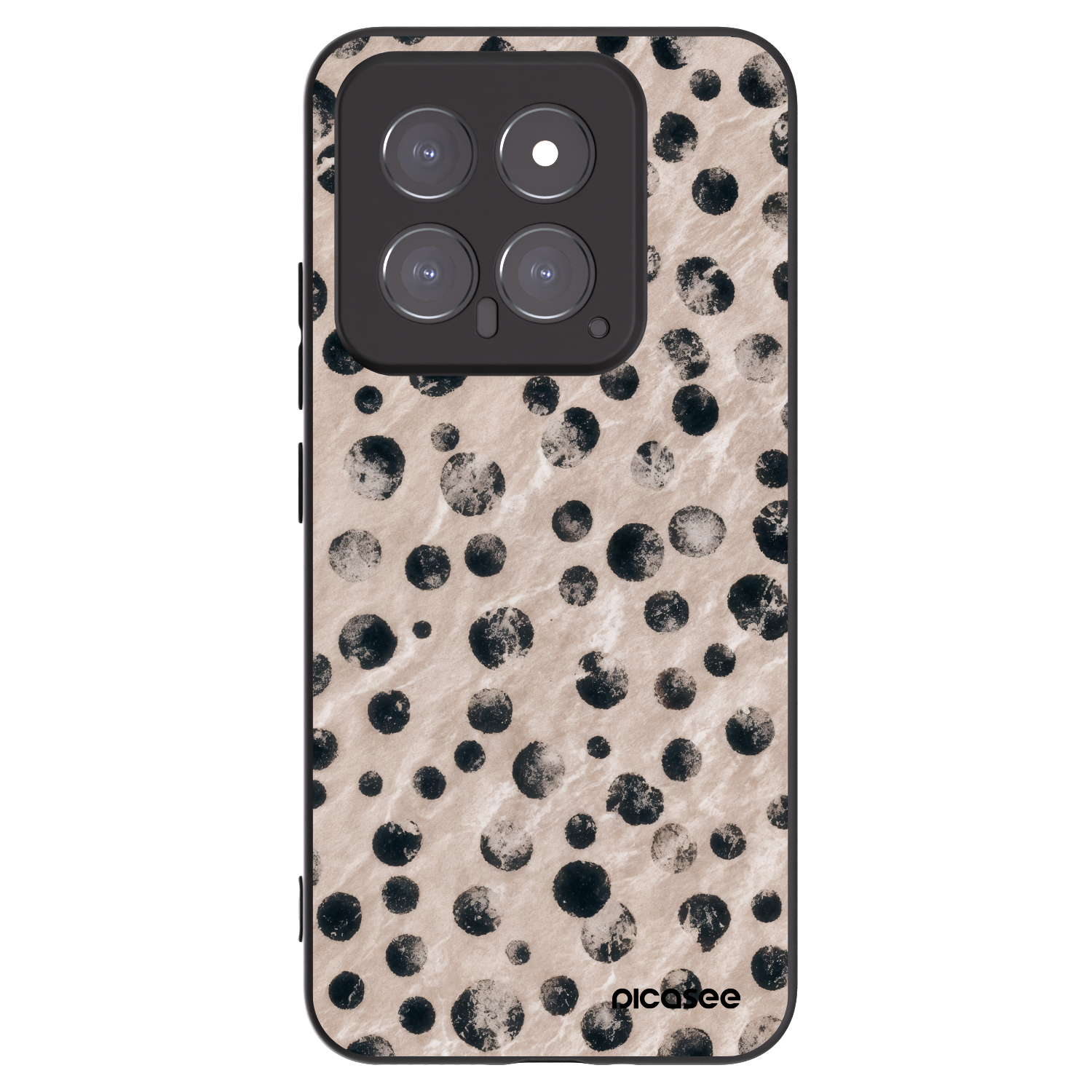 Picasee husă neagră din silicon pentru Xiaomi 14 - Inked