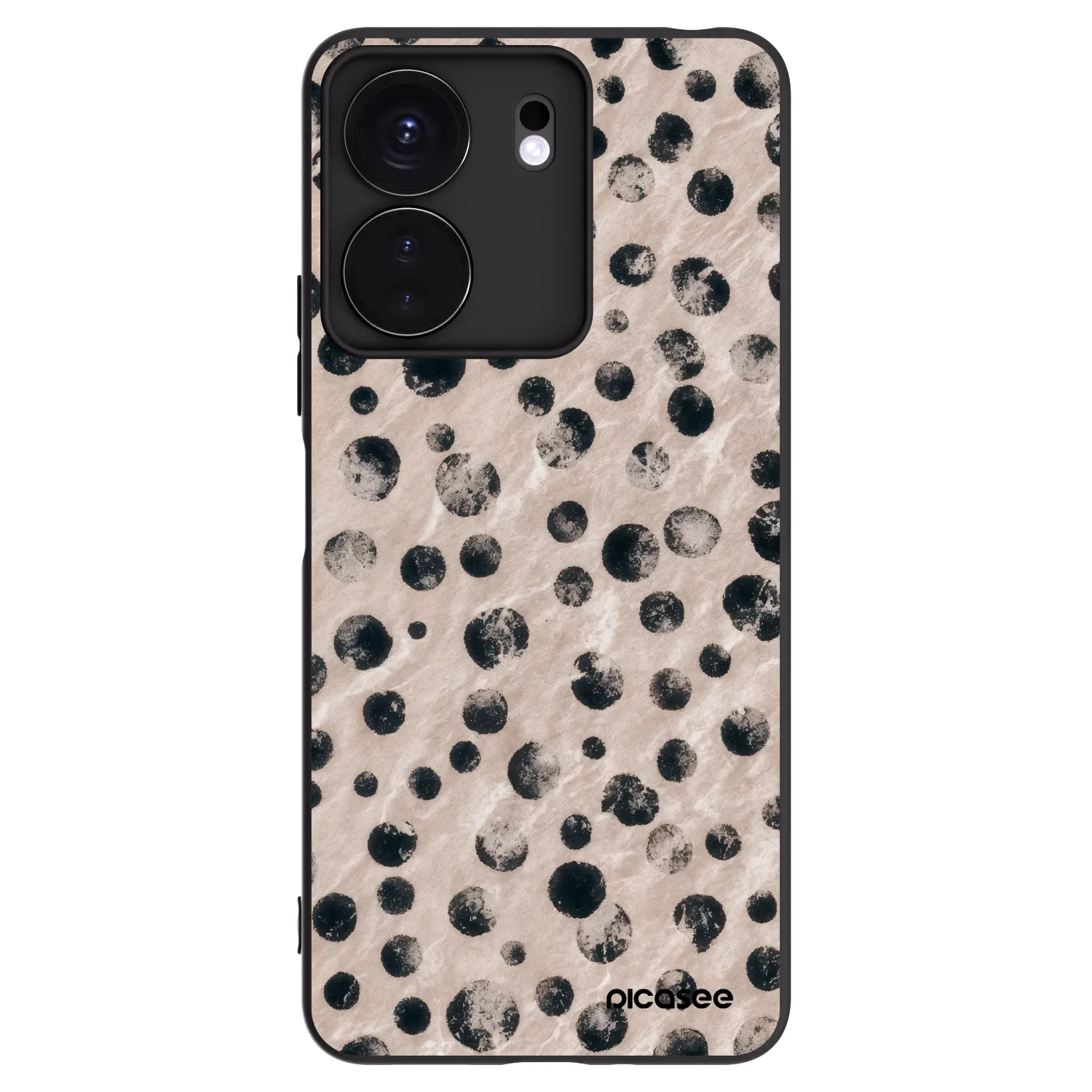 Picasee husă neagră din silicon pentru Xiaomi Redmi 13C 4G - Inked