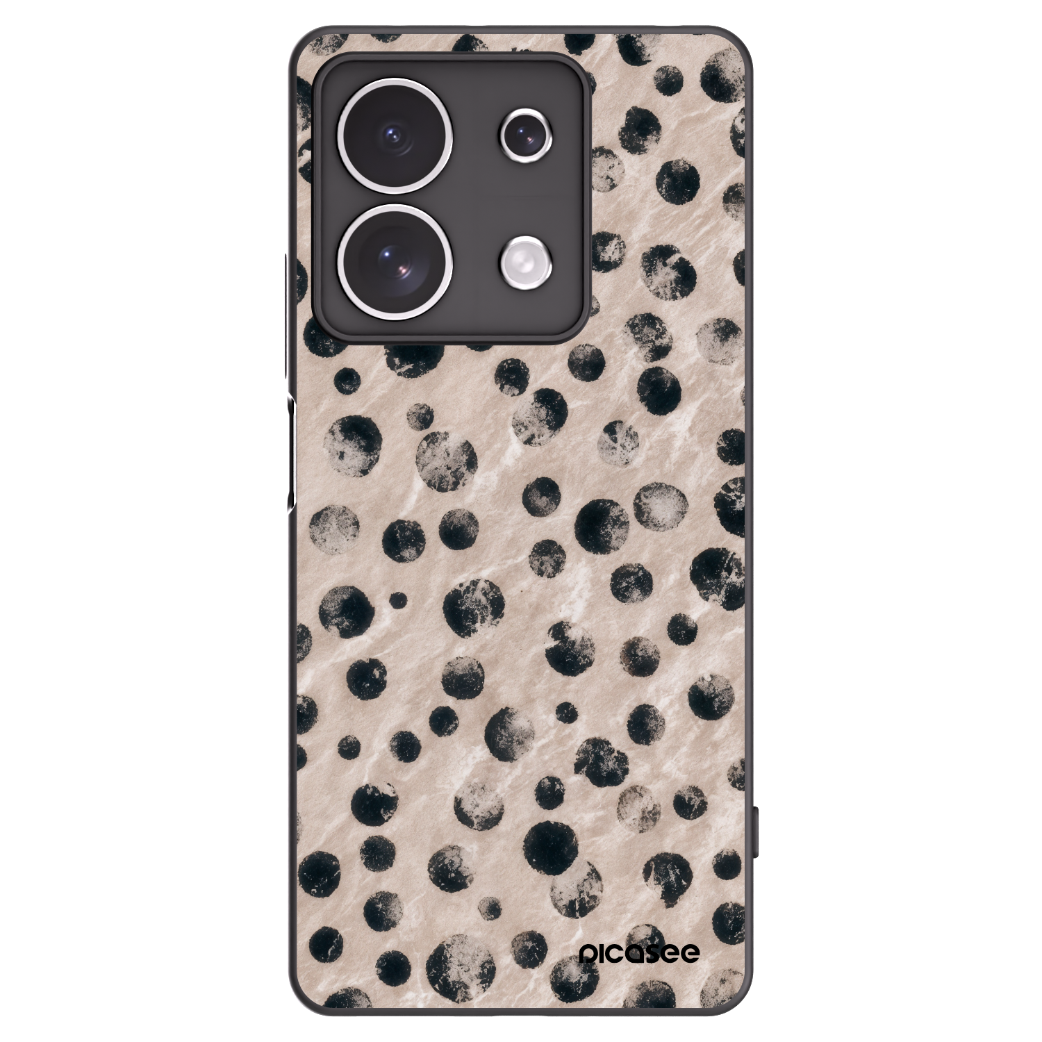 Picasee husă neagră din silicon pentru Xiaomi Redmi Note 13 4G - Inked