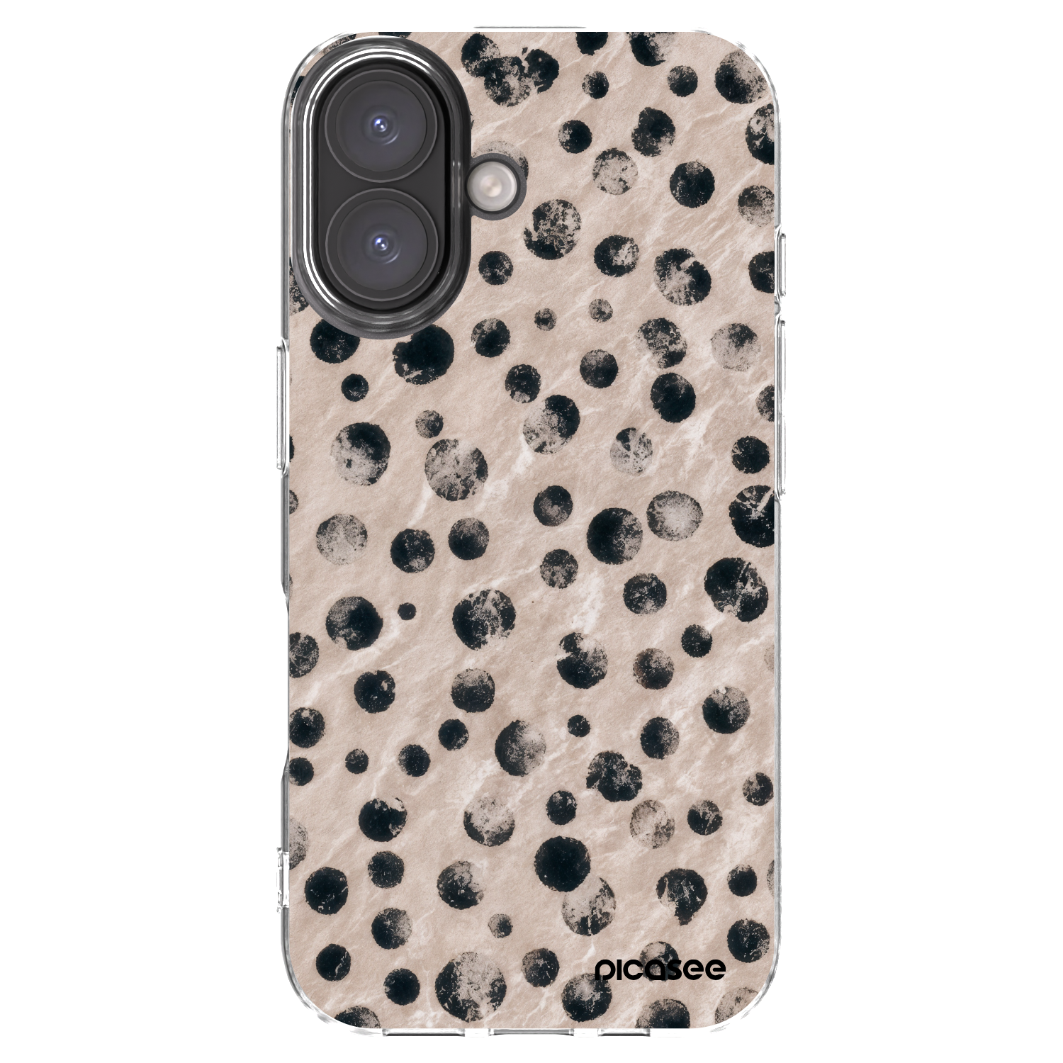 Picasee husă transparentă din silicon pentru Apple iPhone 16 - Inked